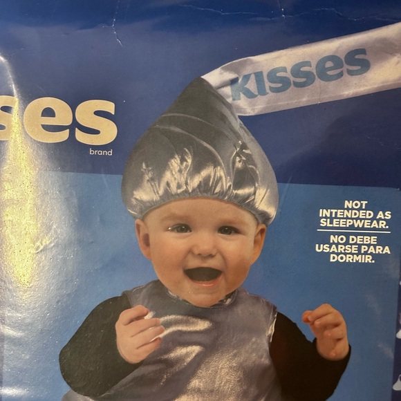 Rubies Officially Licensed Product Hershey Kiss Infant 6-12Month Costume 2Pc Set - Picture 8 of 9